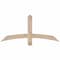 Ekena Millwork Bellingham Smooth Timber Gable Bracket, Douglas Fir, 48"W x 22"H x 3 1/2"D x 3 1/2"F, 11/12 Pitch GBW048X22X0404BEL00SDF - alternate 1